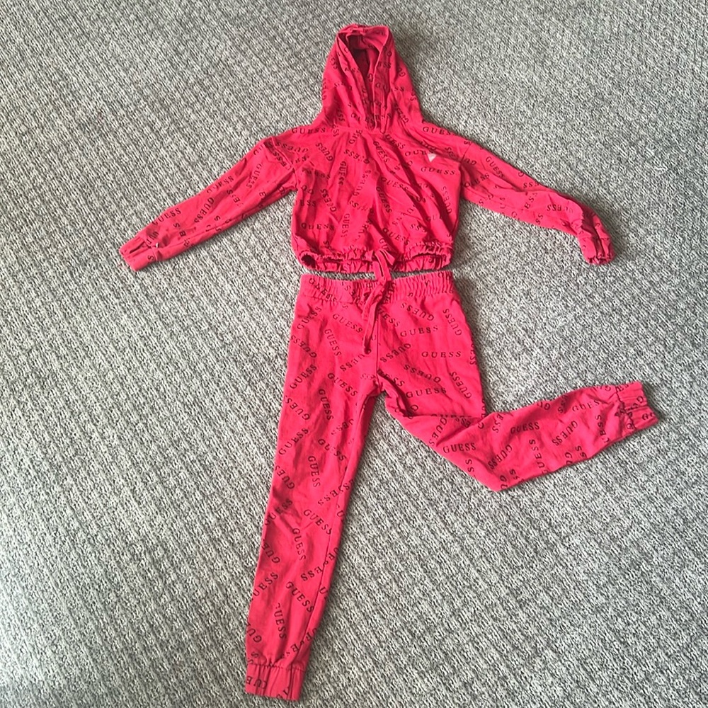 Girl’s knit jumpsuit by Guess